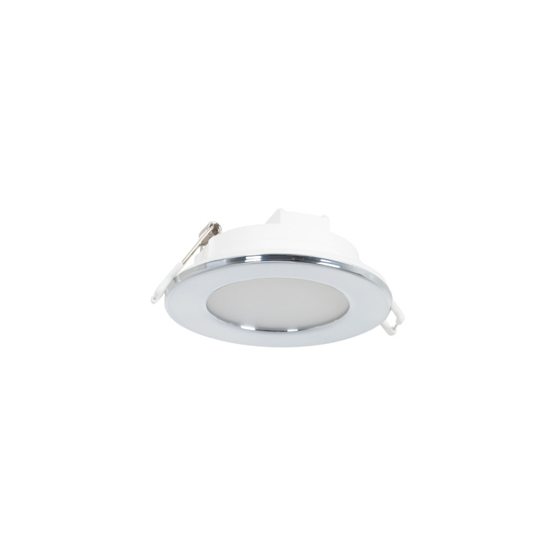 Outdoor LED Downlight Kit 5W - IP65 - 3000K + Interchangeable bezel - TRIAC dimmable - Ø68mm