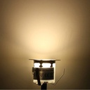 Kit 6 LED ground recessed spotlights 0,3W 12V-DC IP67