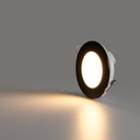 Outdoor LED Downlight Kit 5W - IP65 - 3000K + Interchangeable bezel - TRIAC dimmable - Ø68mm
