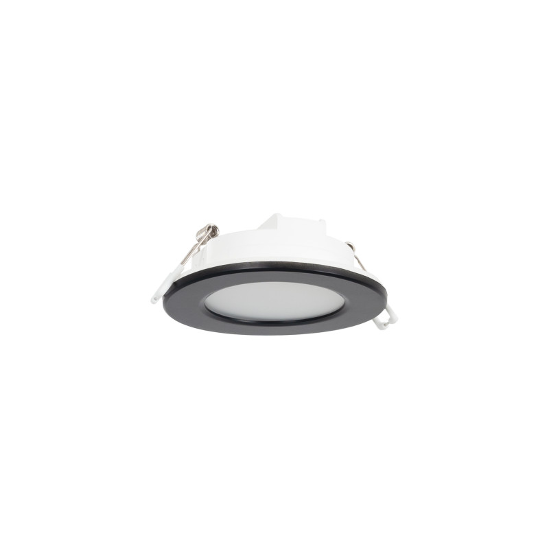 Outdoor LED Downlight Kit 5W - IP65 - 3000K + Interchangeable bezel - TRIAC dimmable - Ø68mm