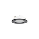 Outdoor LED Downlight Kit 5W - IP65 - 3000K + Interchangeable bezel - TRIAC dimmable - Ø68mm