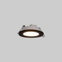 Outdoor LED Downlight Kit 5W - IP65 - 3000K + Interchangeable bezel - TRIAC dimmable - Ø68mm