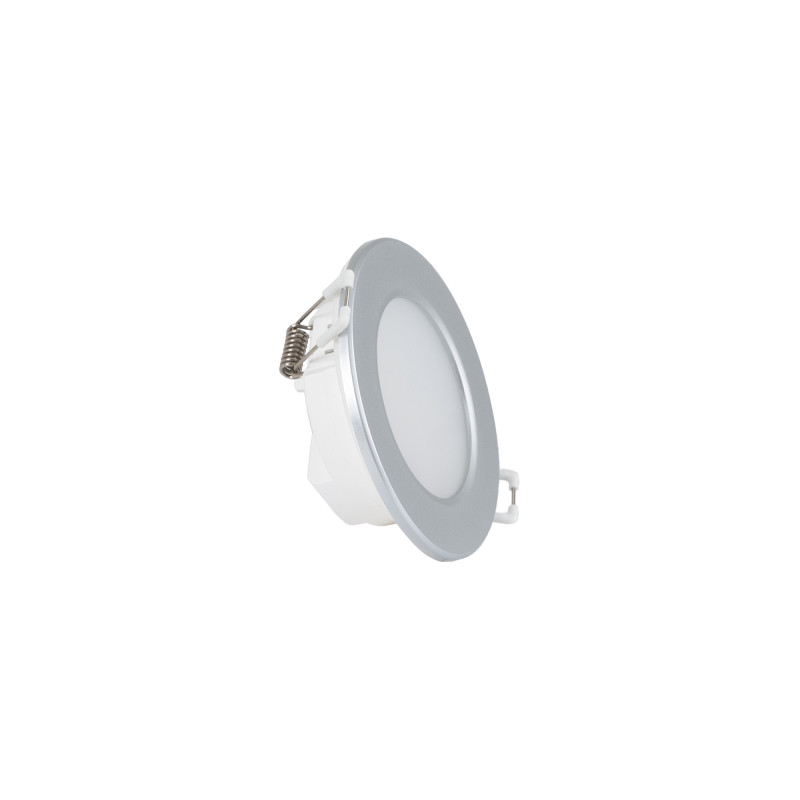 Outdoor LED Downlight Kit 5W - IP65 - 3000K + Interchangeable bezel - TRIAC dimmable - Ø68mm