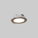 Outdoor LED Downlight Kit 5W - IP65 - 3000K + Interchangeable bezel - TRIAC dimmable - Ø68mm