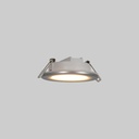 Outdoor LED Downlight Kit 5W - IP65 - 3000K + Interchangeable bezel - TRIAC dimmable - Ø68mm