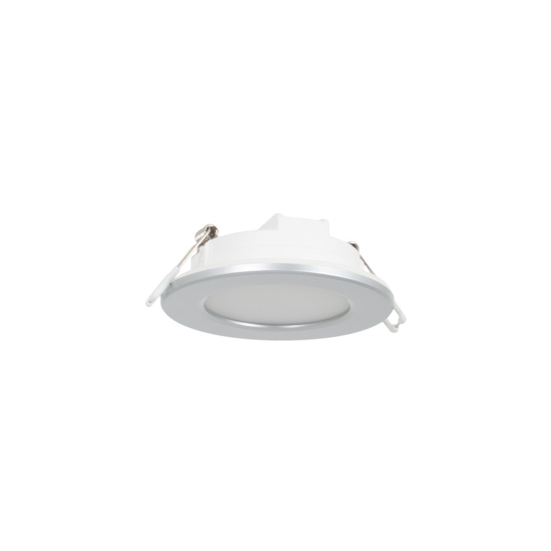 Outdoor LED Downlight Kit 5W - IP65 - 3000K + Interchangeable bezel - TRIAC dimmable - Ø68mm