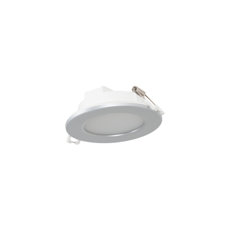 Outdoor LED Downlight Kit 5W - IP65 - 3000K + Interchangeable bezel - TRIAC dimmable - Ø68mm