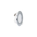 Outdoor LED Downlight Kit 5W - IP65 - 4000K + Interchangeable bezel - TRIAC dimmable - Ø68mm