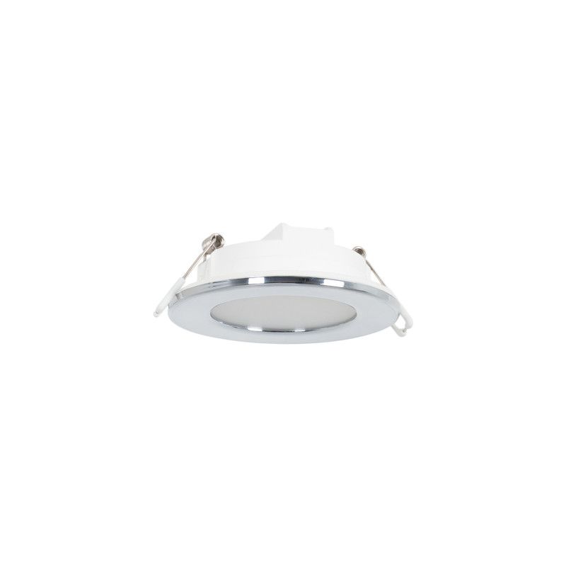 Outdoor LED Downlight Kit 5W - IP65 - 4000K + Interchangeable bezel - TRIAC dimmable - Ø68mm
