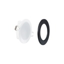 Outdoor LED Downlight Kit 5W - IP65 - 4000K + Interchangeable bezel - TRIAC dimmable - Ø68mm