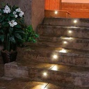Kit 6 LED ground recessed spotlights 0,3W 12V-DC IP67
