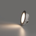 Outdoor LED Downlight Kit 5W - IP65 - 4000K + Interchangeable bezel - TRIAC dimmable - Ø68mm