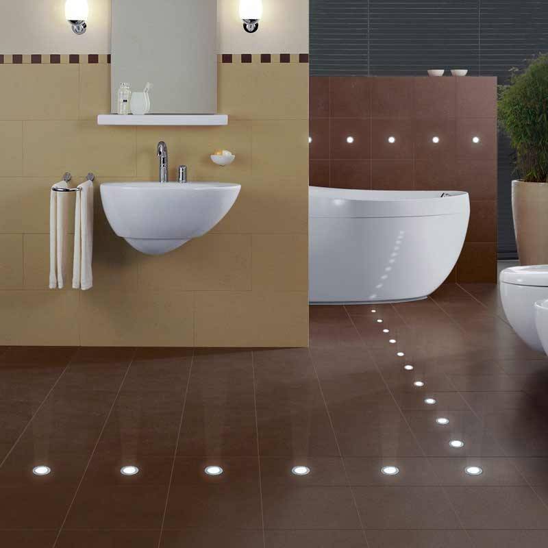 LED ground recessed beacon spotlight 0.5W 12V-DC IP67