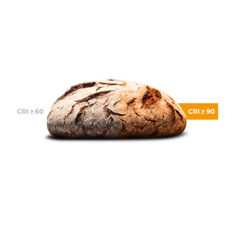 LED 3-phase track spotlight - 40W - Bakeries - Philips Xitanium Driver