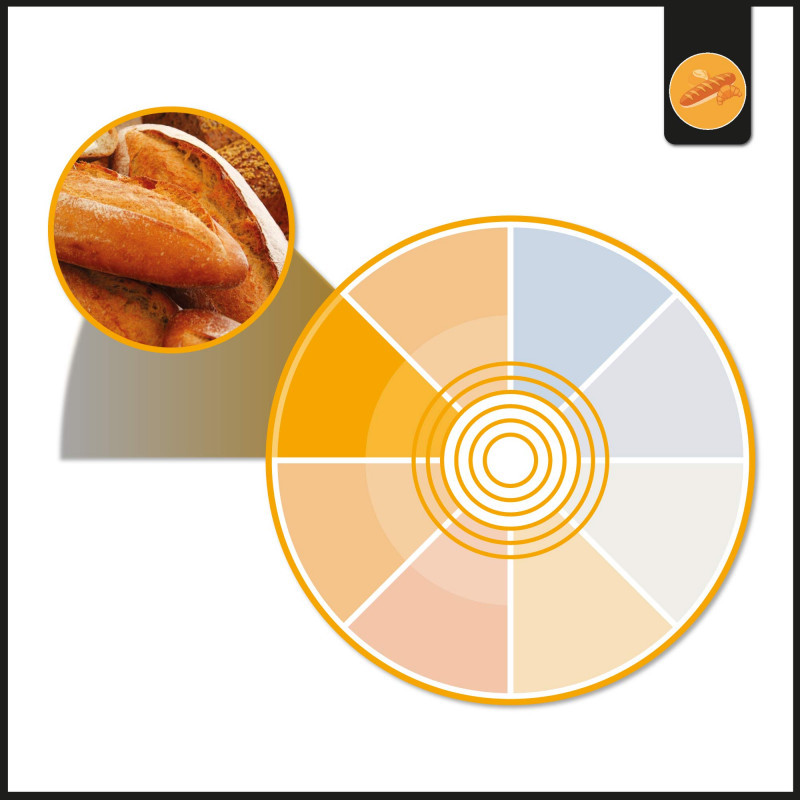 LED 3-phase track spotlight - 40W - Bakeries - Philips Xitanium Driver