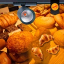 LED 3-phase track spotlight - 40W - Bakeries - Philips Xitanium Driver