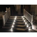 LED ground recessed beacon spotlight 0.5W 12V-DC IP67