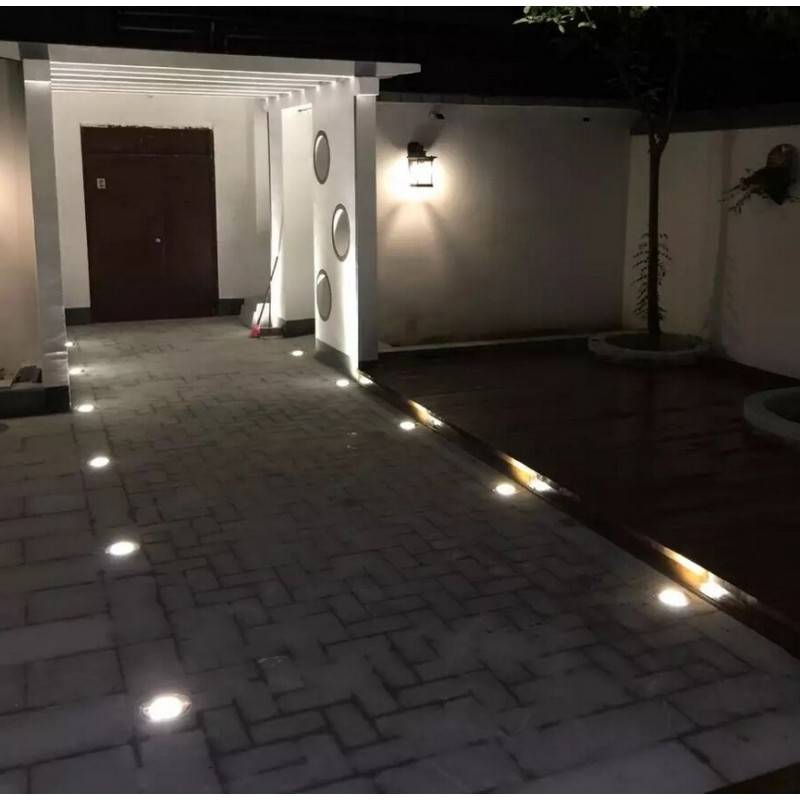 LED ground recessed beacon spotlight 0.5W 12V-DC IP67