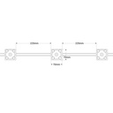 Square LED module for signs - 3.6W - 220V AC - IP65 - 165º - 4000K