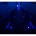 LED ground recessed beacon spotlight 0.5W 12V-DC IP67
