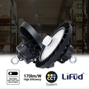 Industrial LED UFO High Bay - 150W - CCT - With motion sensor - 170lm/W - LIFUD Driver - IP65 - 5 years warranty