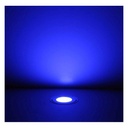Kit 6 LED RGB recessed floor spotlights Ø58x9mm 0,5W 12V-DC IP67