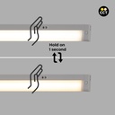 Under cabinet LED bar 8W - CCT - With IR sensor - 60cm