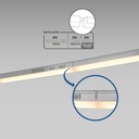 Under cabinet LED batten - T5 - 8W - CCT - 60 cm - Opal