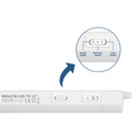 Under cabinet LED batten - T5 - 8W - CCT - 60 cm - Opal