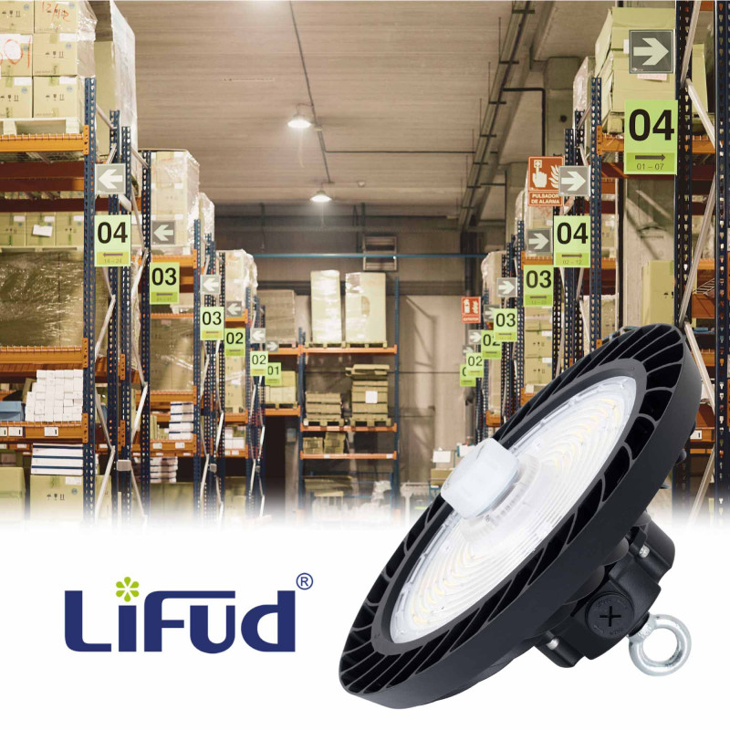 Industrial LED UFO High Bay - 200W - CCT - With motion sensor - 170lm/W - LIFUD Driver - IP65 - 5 years warranty
