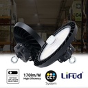 Industrial LED UFO High Bay - 200W - CCT - With motion sensor - 170lm/W - LIFUD Driver - IP65 - 5 years warranty
