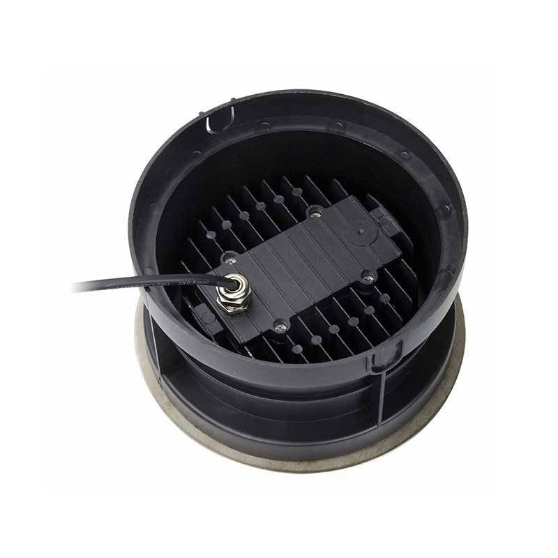 LED Ground Recessed Spotlight 18W 12V-DC IP67 Warm White 3000K