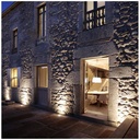 LED Ground Recessed Spotlight 18W 12V-DC IP67 Warm White 3000K