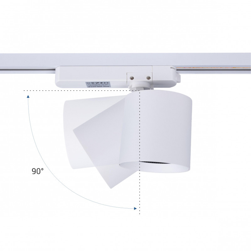 Proyector LED para carril monofásico - Verdulerías - 40W