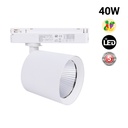 LED 1-phase track spotlight - 40W - Fruit and vegetables