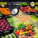 LED 1-phase track spotlight - 40W - Fruit and vegetables
