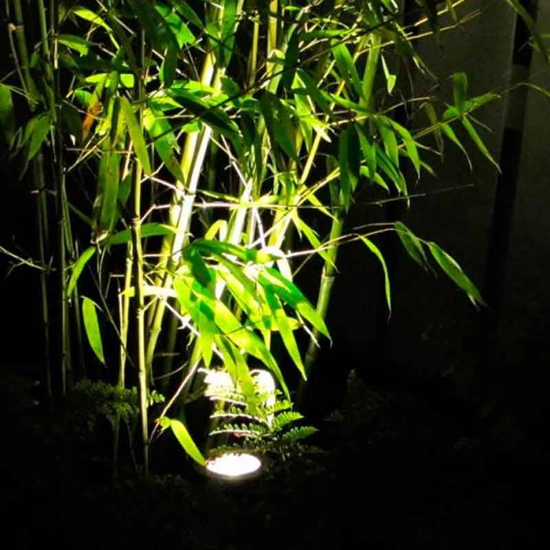 LED Ground Recessed Spotlight 10W 12V-DC IP67 Warm White 3000K