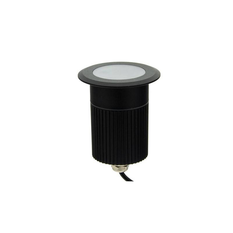LED Ground Recessed Spotlight 10W 12V-DC IP67 Warm White 3000K