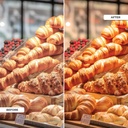 LED 1-phase track spotlight - 40W - Bakeries