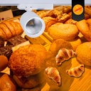 LED 1-phase track spotlight - 40W - Bakeries
