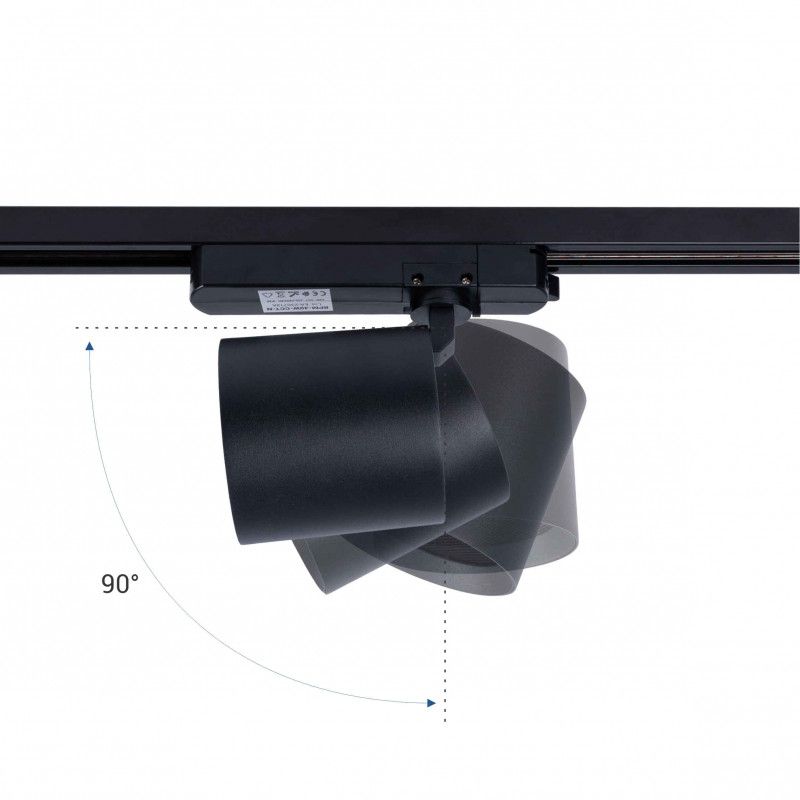 LED 1-phase track spotlight - 40W - Fish and Seafood