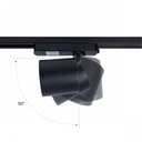LED 1-phase track spotlight - 40W - Fish and Seafood