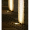 LED Ground Recessed Spotlight 10W 12V-DC IP67 Warm White 3000K