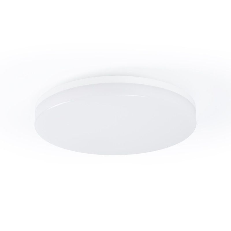 LED ceiling light 18W - Sound sensor + twilight sensor - IP44 - Ø26 cm