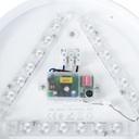 LED ceiling light 18W - Sound sensor + twilight sensor - IP44 - Ø26 cm