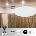 LED ceiling light 18W - Sound sensor + twilight sensor - IP44 - Ø26 cm