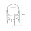 Design table lamp "Megan" - 25 x 45 cm