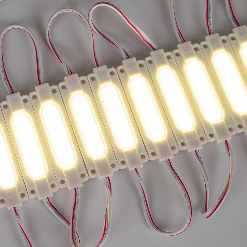 Single-color LED module for signage - 1.5W - 12V DC - IP65 - 120º