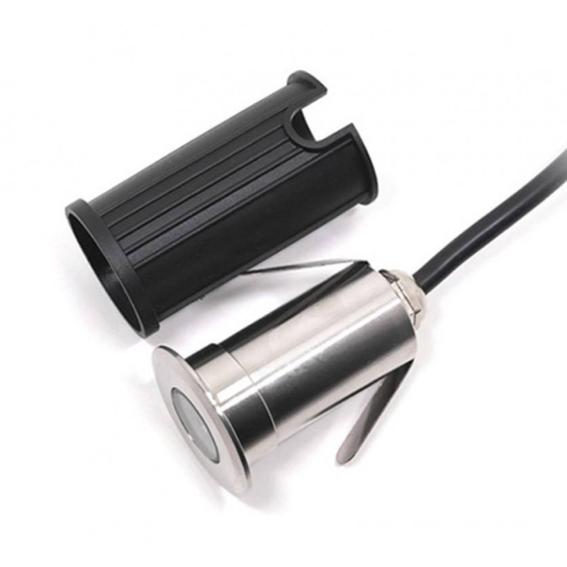 LED recessed floor spotlight 1.5W 12V IP67 Warm White