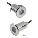 LED recessed floor spotlight 1.5W 12V IP67 Warm White